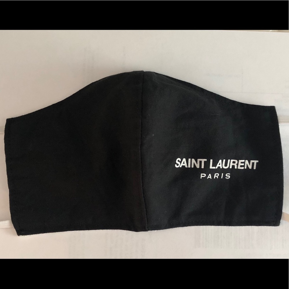Saint Laurent Paris Face Mask St. Laurent
